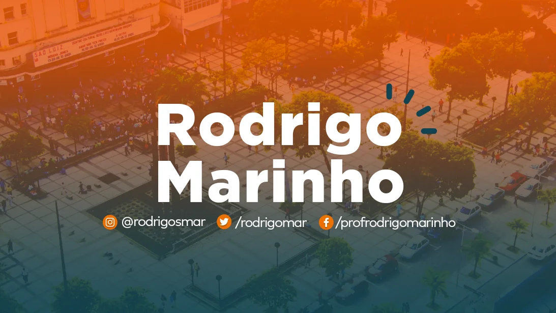 Capa de Rodrigo Saraiva Marinho