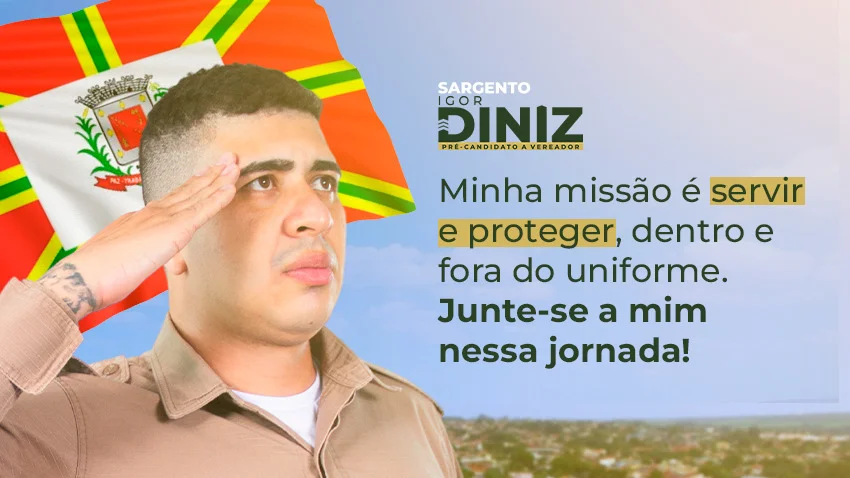 Capa de Sargento Diniz