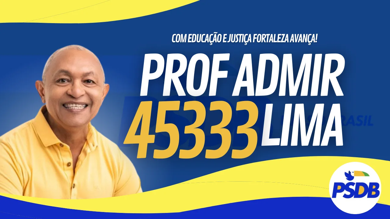 Capa de Professor Admir Lima