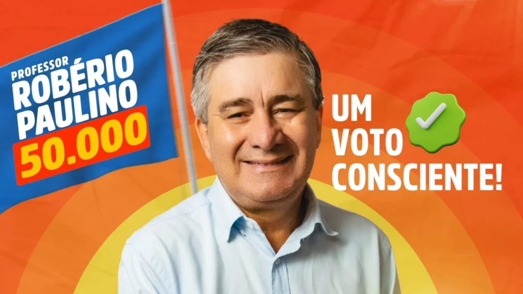 Capa de Professor Robério Paulino